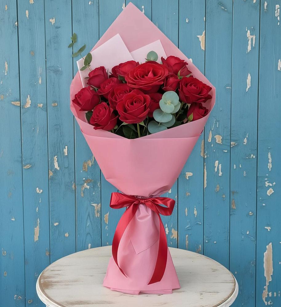 Букет цветов из: Розы в Южном