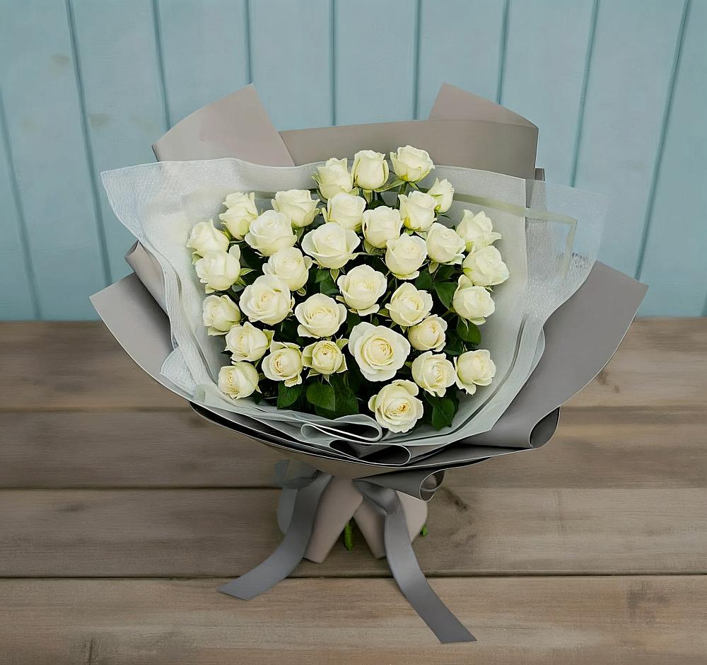 Букет Белоснежная нежность в Южном