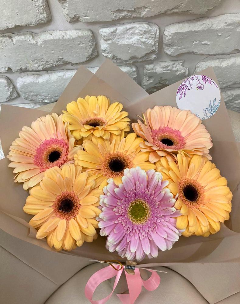 Букет цветов из: Герберы в Южном