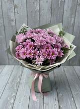 Букет цветов из:  Хризантемы #REPLACE_PRED# Южном