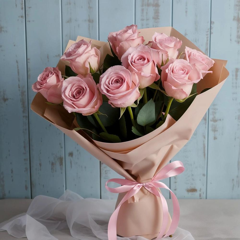 Букет цветов из: Розы в Южном