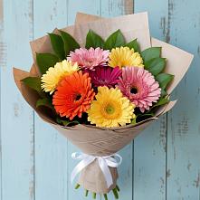 Букет цветов из:  Герберы в Южном