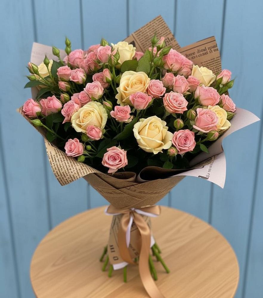 Букет цветов из: Розы в Южном