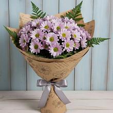 Букет цветов из:  Хризантемы в Южном