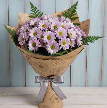 Букет цветов из:  Хризантемы в Южном