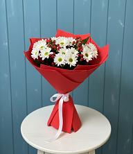 Букет цветов из:  Хризантемы в Южном