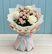 Букет цветов из:  Розы в Южном
