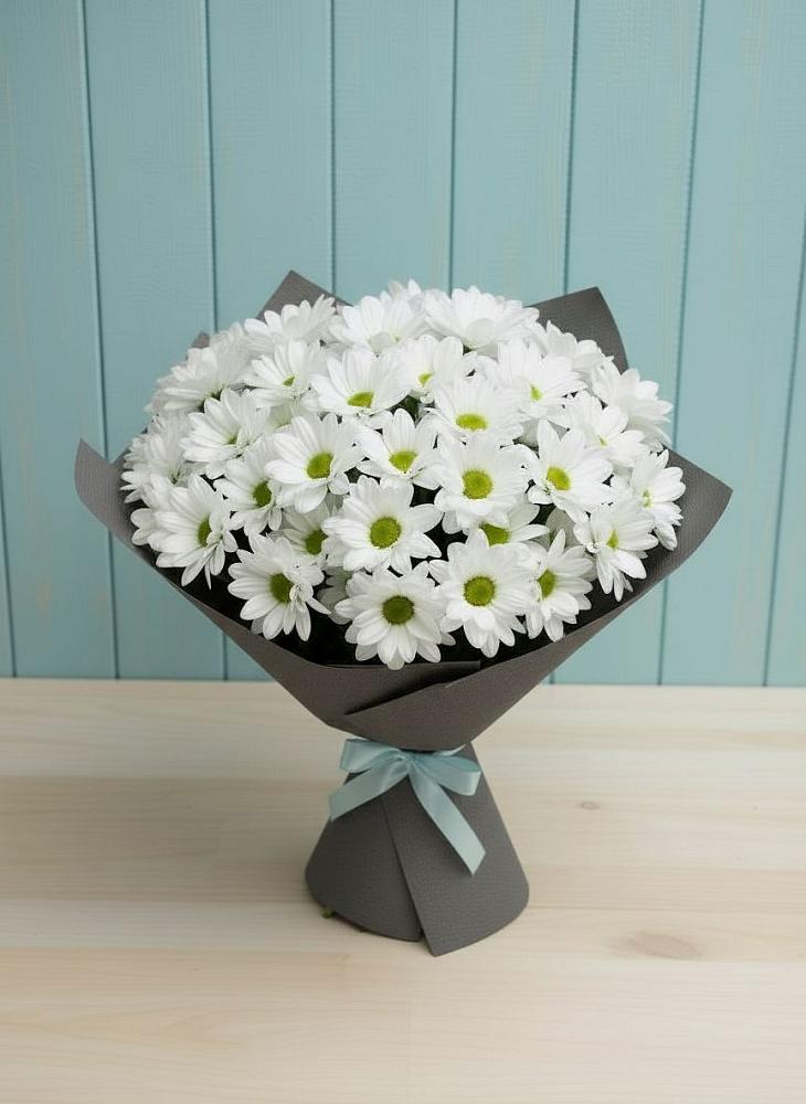 Букет цветов из: Хризантемы в Южном