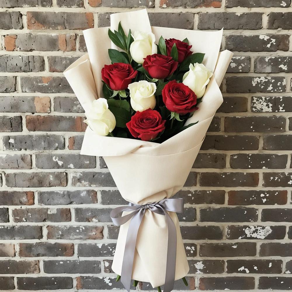 Букет цветов из: Розы в Южном