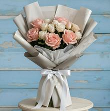Букет цветов из:  Розы в Южном