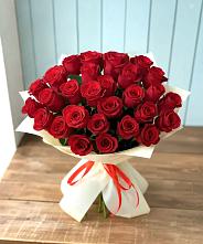 Букет 29 Красных роз в Южном