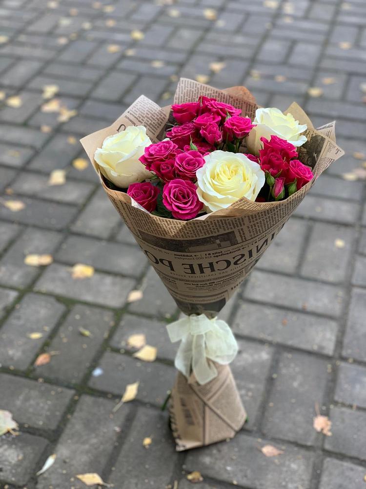 Букет цветов из: Розы в Южном